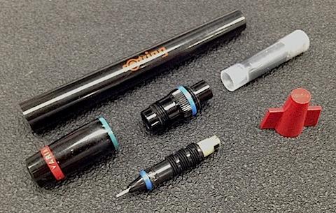 標準的な分解状態、軸部分は片面仕様です。