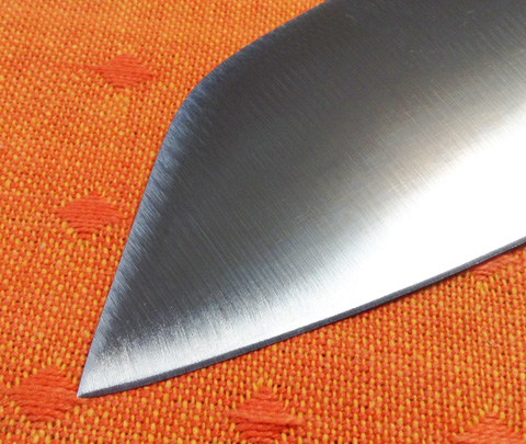 刃先は1本目と同じような仕上がりになっています。