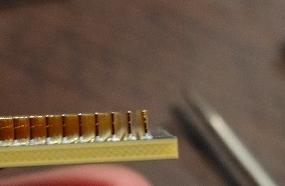 まだ少し左曲がりか