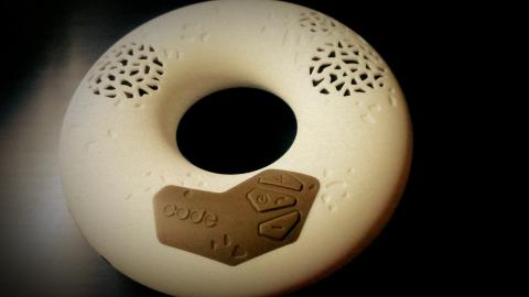 ポップなドーナツデザイン