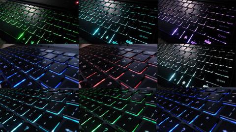 バックライトのバリエーションが多い