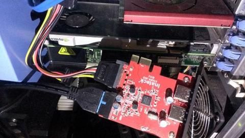 ビデオカードがでかすぎて取回しが大変なのはご愛嬌