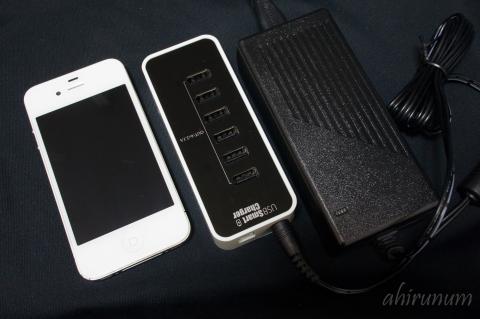 iPhone4S/USBポート/ACアダプタ