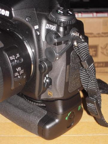 D700に装着