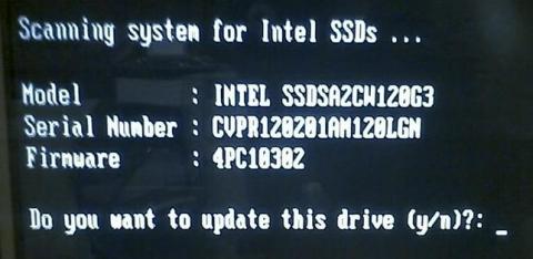 淡々とYキーを押していけば、ファーム更新完了!
