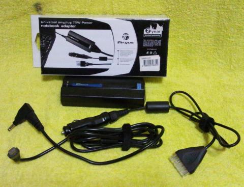 Targus APM10JP (70W ユニバーサルAC/DCパワーアダプター)