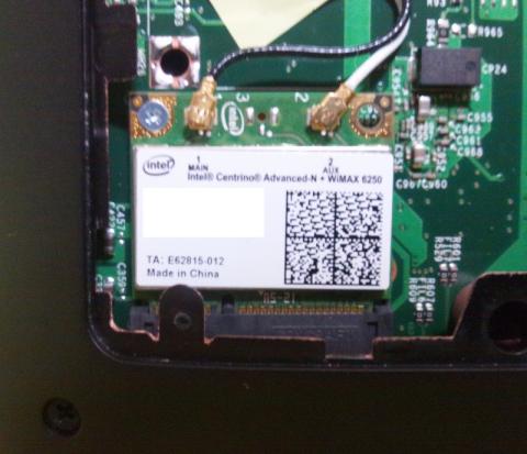 インテル® Centrino® Advanced-N + WiMAX 6250
