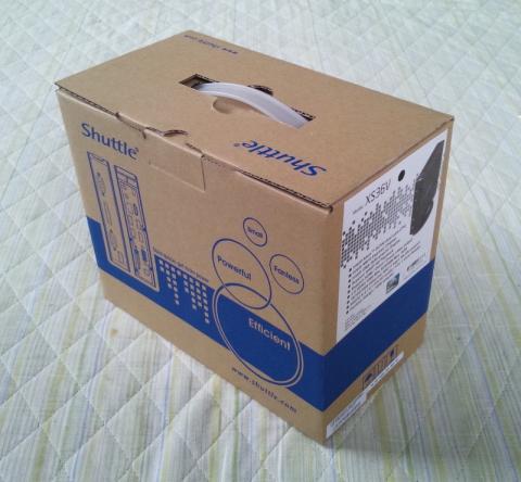 Shuttle スリム型ベアボーン XS36Vが届きました!