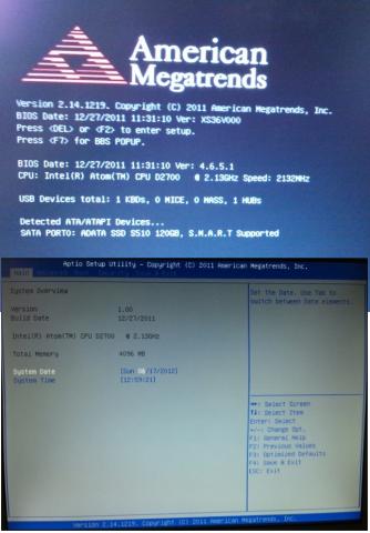 仕方が無いので・・・4GBで進めよう・・・・スイッチON!
