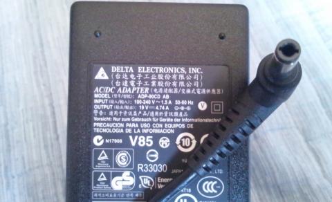 ACは90Wなので問題無いハズだ!