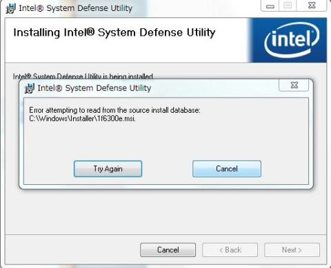 ISDUはエラーが出て・・・インストール出来なかった!