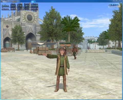 HD4000にもなると、大航海時代Online ベンチマークの最高設定でもサクサクだな・・・