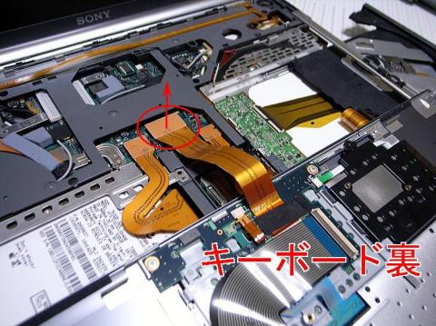 キーボードコネクタ