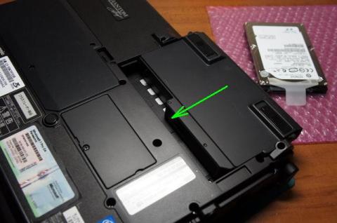 バッテリを取り付ければ完了!