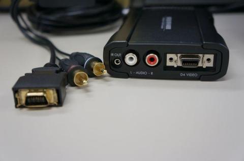 ケーブルとGV-D4HVR