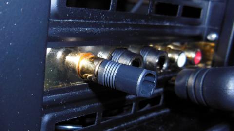 同軸→光角形変換