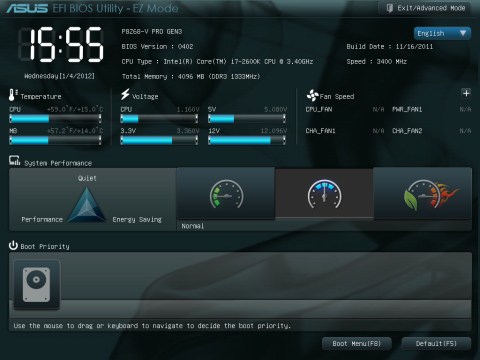 ASUS® P8Z68-V PRO/GEN3 日本語版 (2)