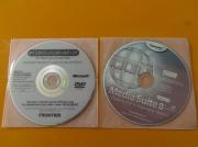 添付品2:「リカバリー/インストールディスク」、「リカバリー/ドライバーディスク」と「Media suite 8」が添付されている