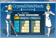 画面1:CrystallDiskMark Nano Pico Edition 1.0 計測結果