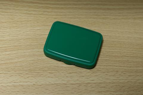 送られてきた姿w(朱肉かと思った。)