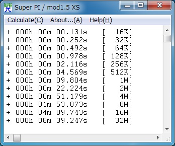 パイ焼きの結果。