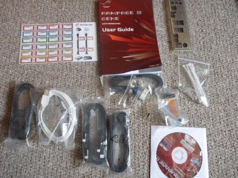 Rampage Ⅲ GENE 付属品