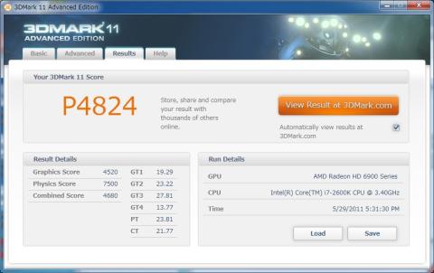 3DMark11 Performance