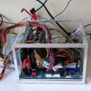 自作ケースにGTX460搭載