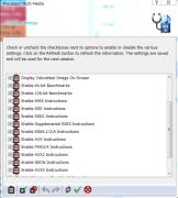 Sandraの拡張機能設定メニュー