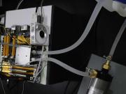 銅製ヒートシンクと水槽用ポンプで水冷システム