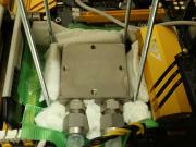 養生はしていたけど、養生テープの下にも結露した