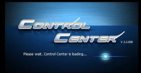 「ControlCenter」を起動する。