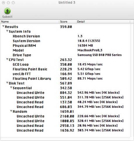 SSD840 pro+OSX 10.8.4