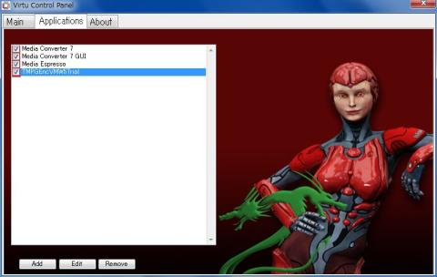 IGPUを利用するアプリを登録