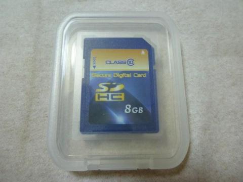上海問屋セレクト 8GB SDHC Class10