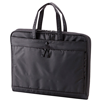 【無印良品】 ナイロンPCケース 大・黒(内寸:約260×330×25mm