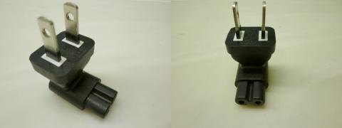 ELECOM ノートPC電源プラグ T-PCAD22V