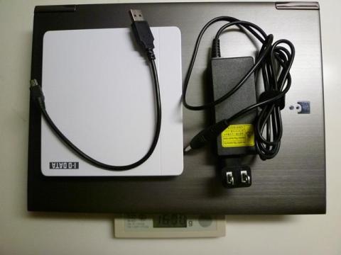 全部持っても1600g♪