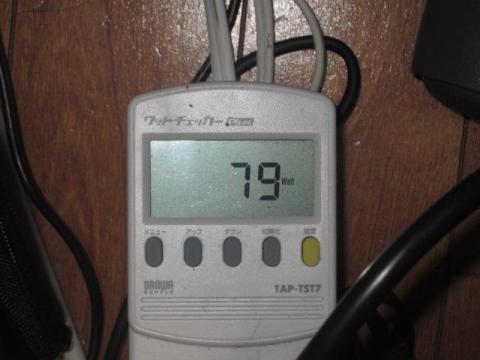 3570K ゆめりあベンチ時消費電力