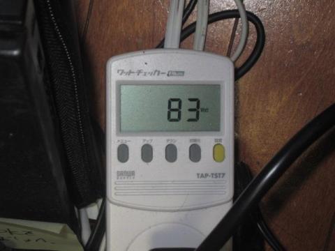 3570K A9ベンチ時消費電力