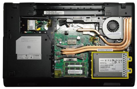 ストレージの位置