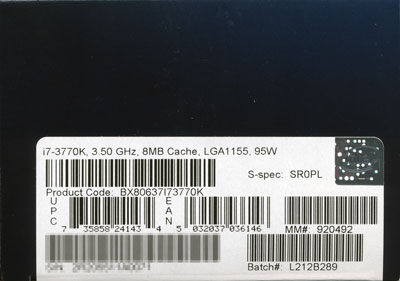 パッケージ底面