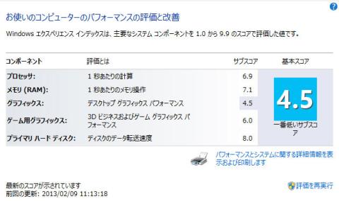 コンピュータのパフォーマンスの評価と改善