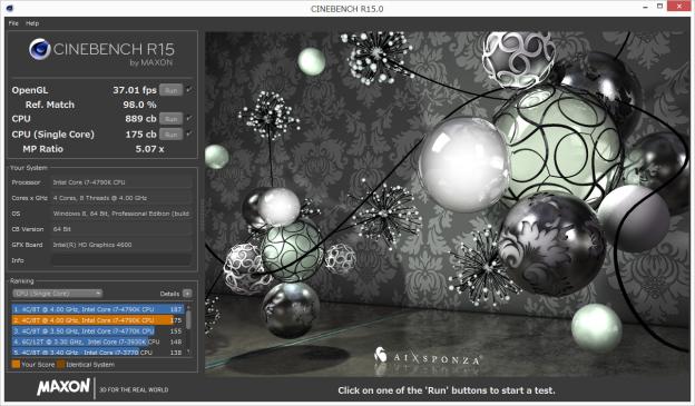 CineBench R15 4.0GHz