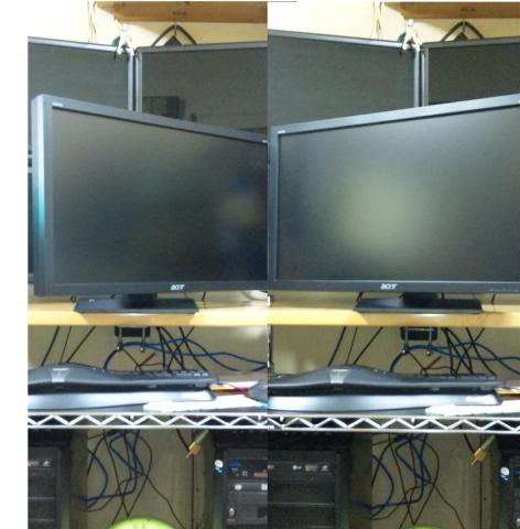 スイベル左右35°づつ