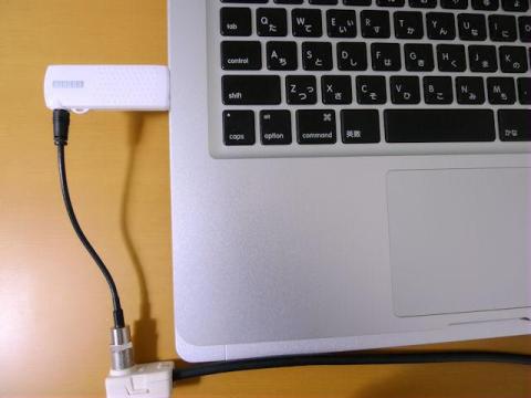 同軸が手前を這う・・・