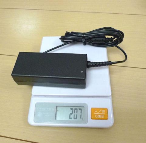 207g、軽い!