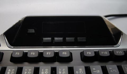 LCDディスプレイと設定キー