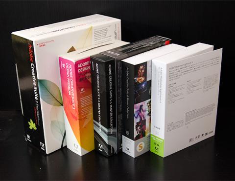 Adobeファミリー(CS2/CS3/CS5.5/CS6/Lightroom4)