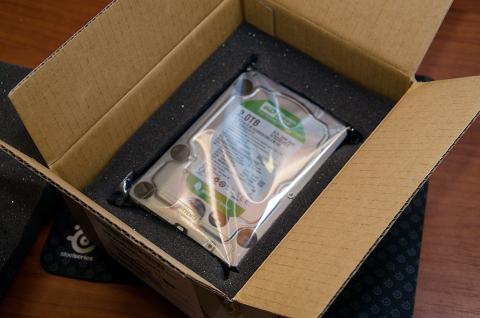 タイから戻ってきたHDD